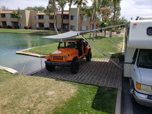 Load image into Gallery viewer, Redwood Outfitters Awning sunshade screen 8' x 15'3"