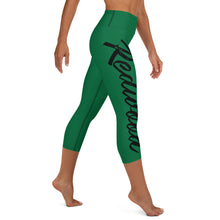Load image into Gallery viewer, Redwood Logo Yoga Capri Leggings