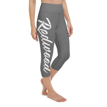 Load image into Gallery viewer, Redwood Logo Yoga Capri Leggings